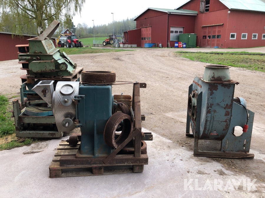 Pelletspress Esbjerg M3 med tillbehör