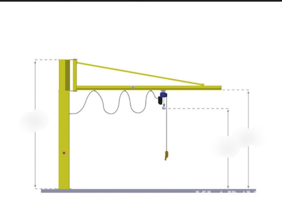 Pelarsvängkran Donati