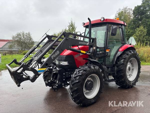 Traktor Case IH JX95 endast 500h med frontlyft och lastare