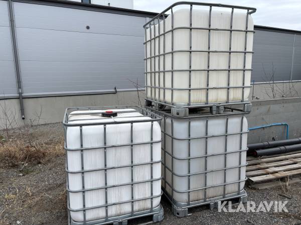 IBC- tankar Plantohyd 1000L 3st