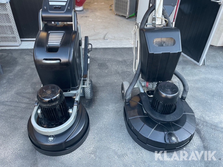 Golvslipar HTC 800 & 650 HDX 2 st