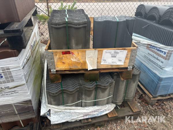 Betongpannor Benders 540 st