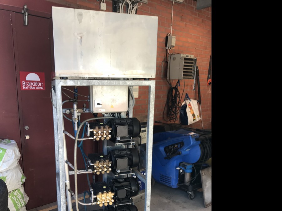 Högtryckspumpar med  tank