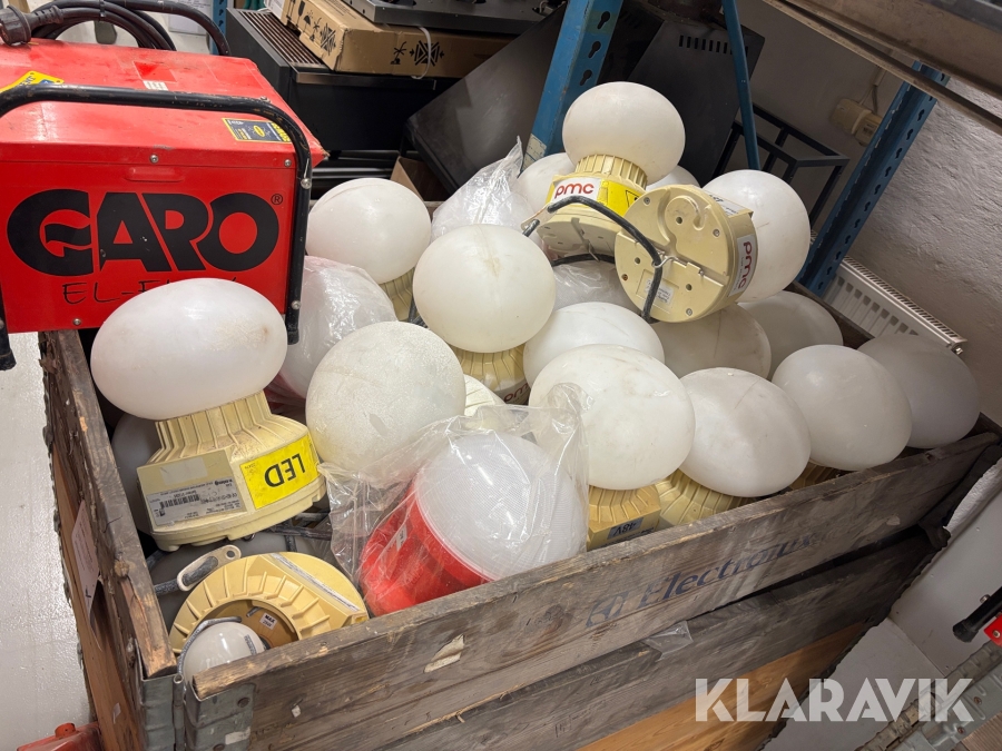 Bojlampor 48V 12W 80st med transformator