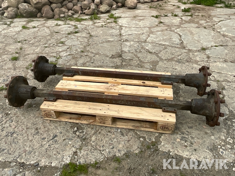 Hjulaxlar för traktorvagn