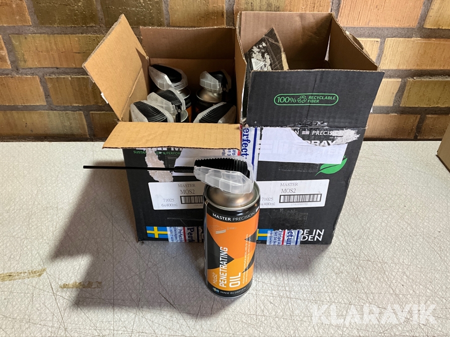 Högraffinerat krypsmörjmedel med EP ADDITIV 12 st 400 ml