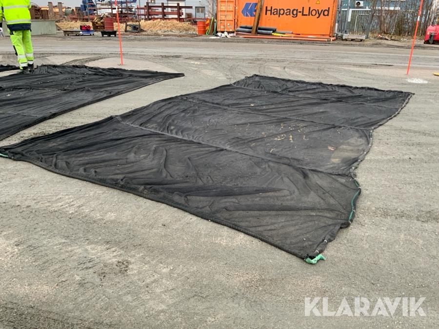 Flisnät med blyvikter 3st