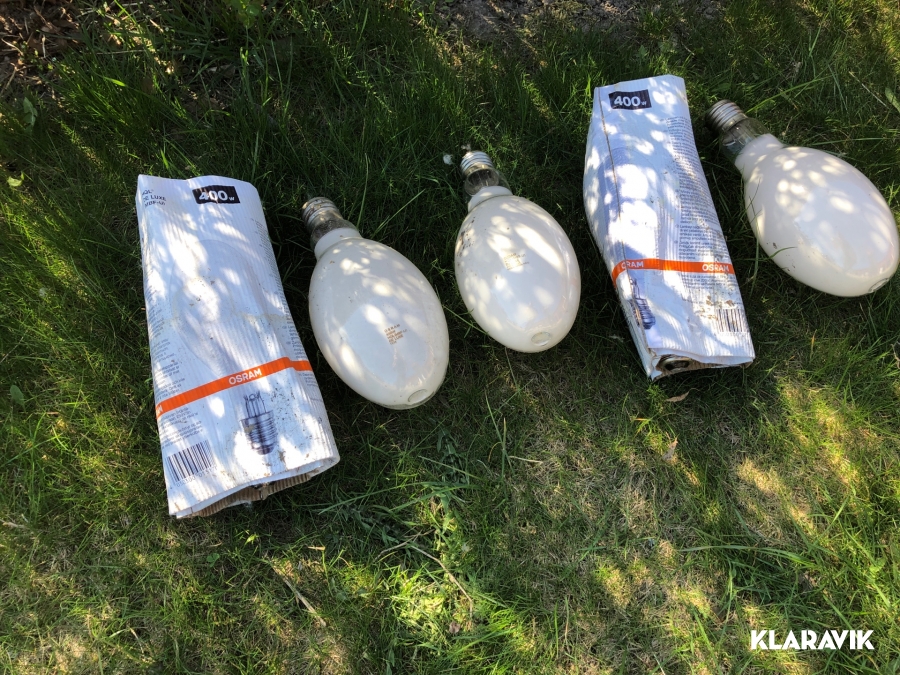 Kvicksilverlampor Osram Hql 400w 5st