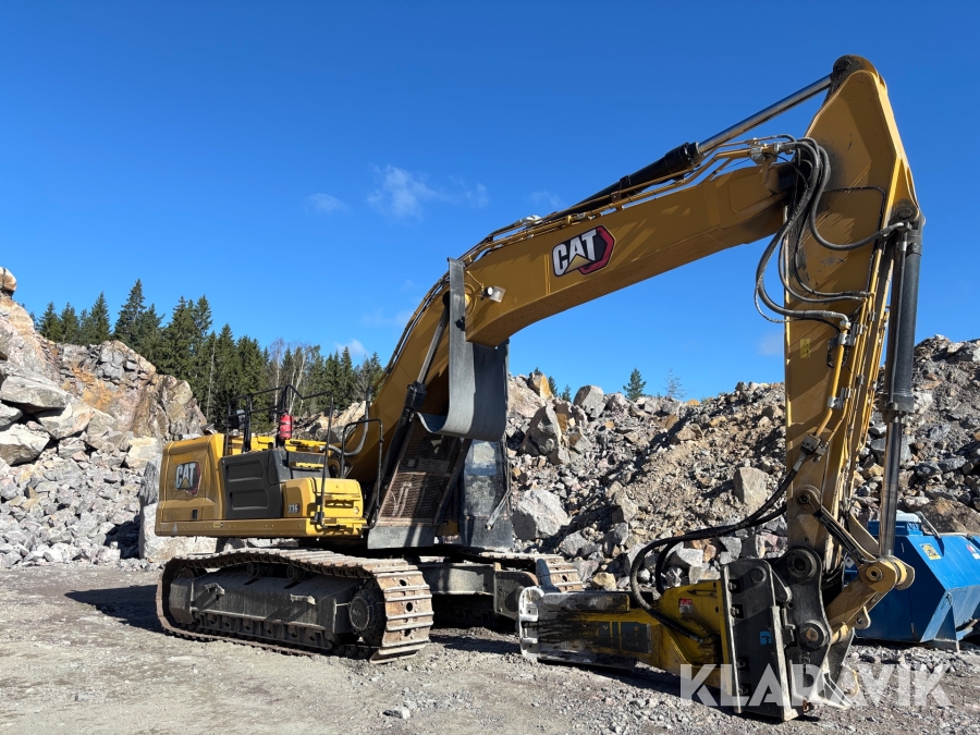 Grävmaskin CAT 336 NG med redskap