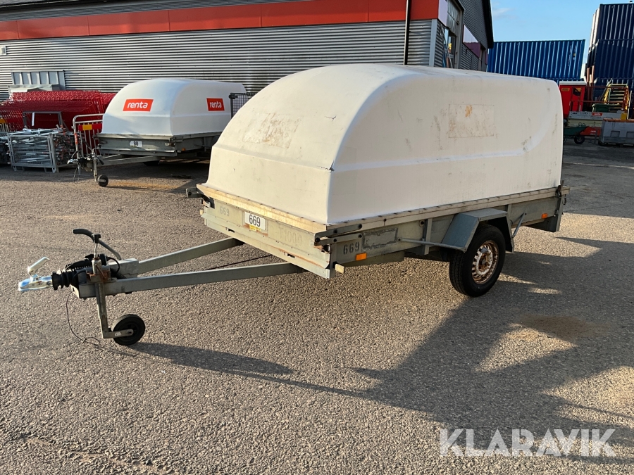 Personbilssläp Tiab 4610