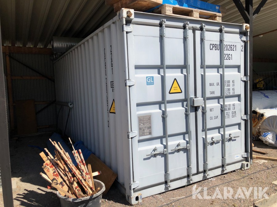 Container  20 fot med inredning