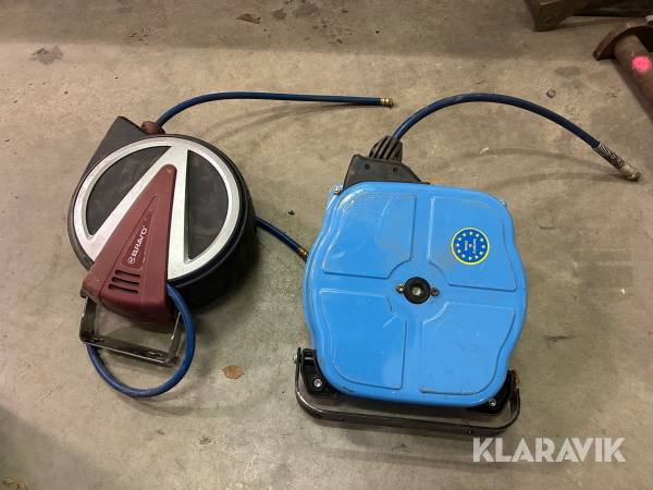 Slangvindor för tryckluft 2 st