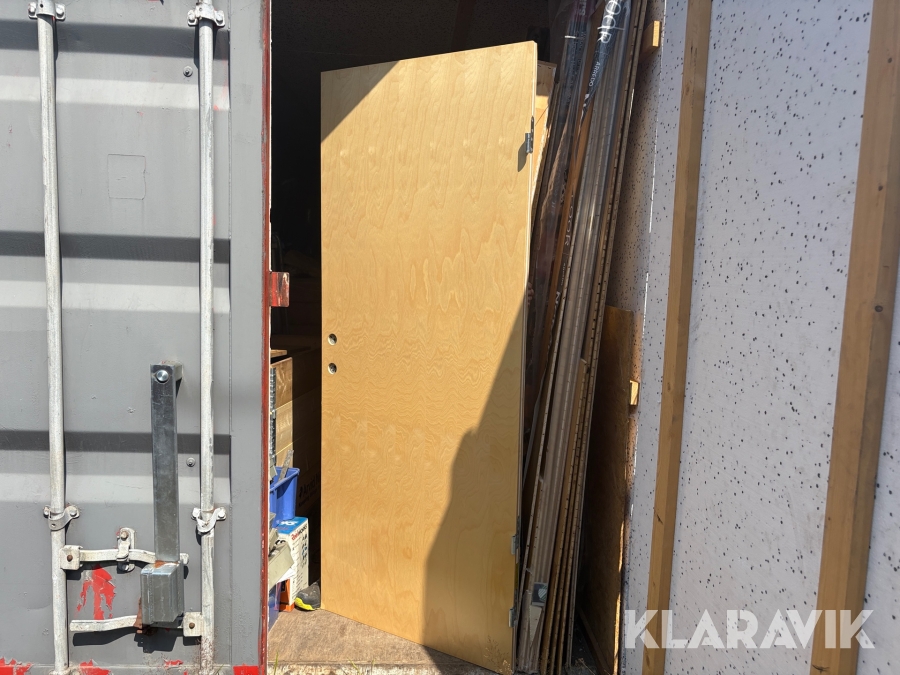 Dörrar med karm Swedoor bokfaner, brandklassade