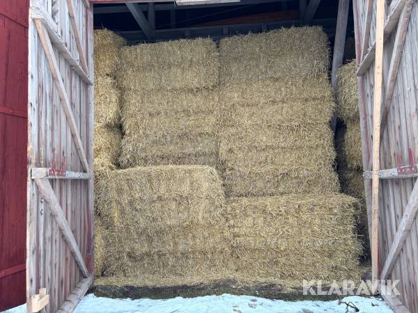 Halmbalar Fyrkant Vete/Havre år 2025 40 st