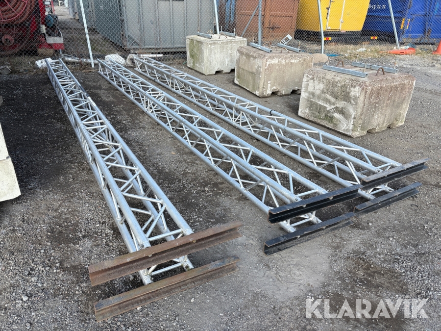 Ljusmast med fundament 3st