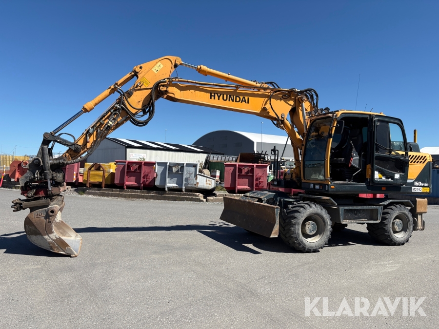 Grävmaskin Hyundai Robex 160W-9A