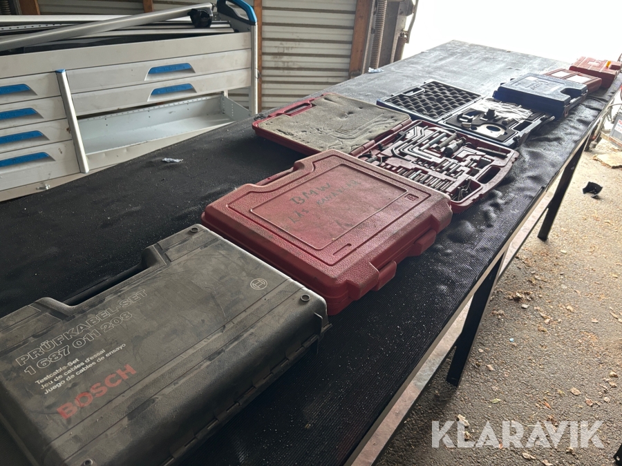 Verkstadsutrustning . Bosch / Condor Kamremsverktyg, Kamaxel , Generator, Spridare