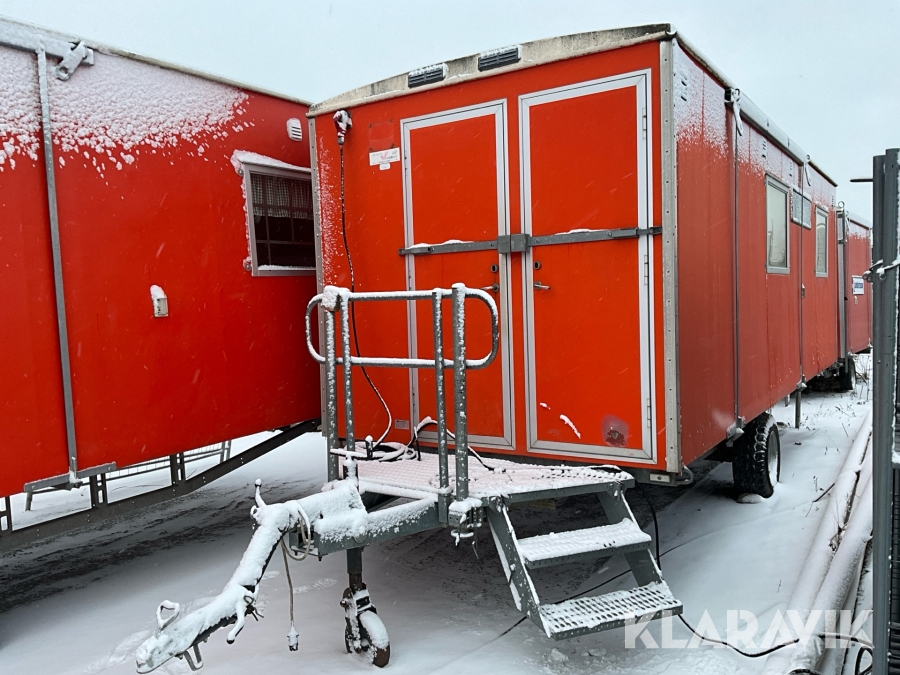 Personalvagn Lyckselevagnen Kontorsvagn Med Wc