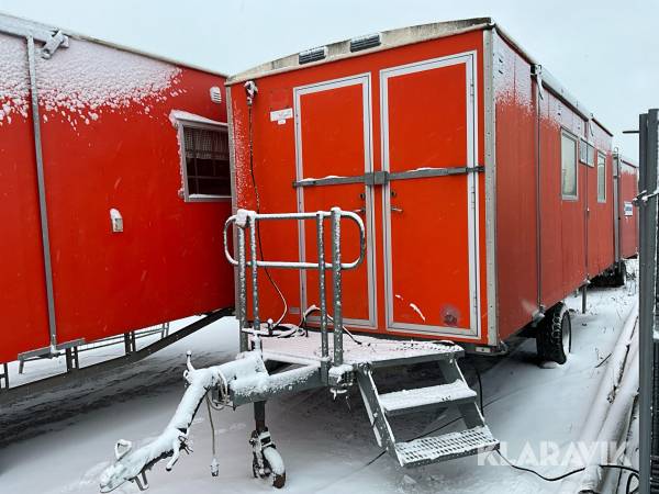 Personalvagn Lyckselevagnen Kontorsvagn Med Wc