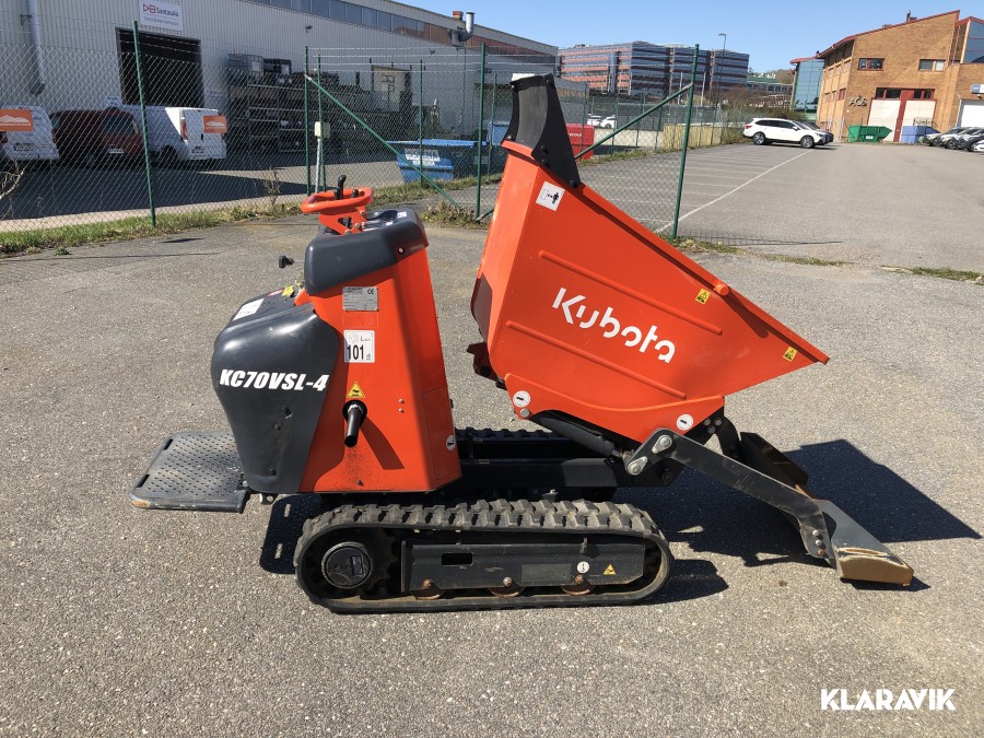 Dumper Kubota KC 70 VSL-4 självlastande