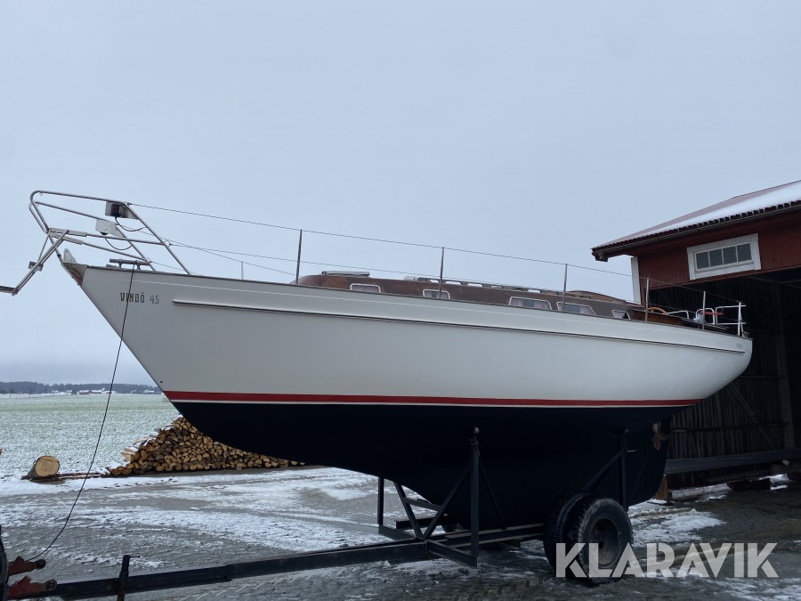 Segelbåt Vindö 45 med trailer