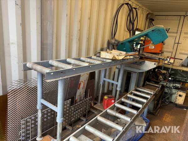 Metallkap Imet GBS 218 Eco AutoCut automatisk med rullbord