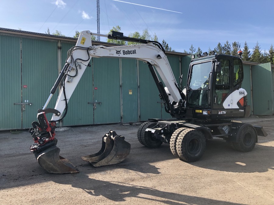 Hjulgrävare - Bobcat E57W