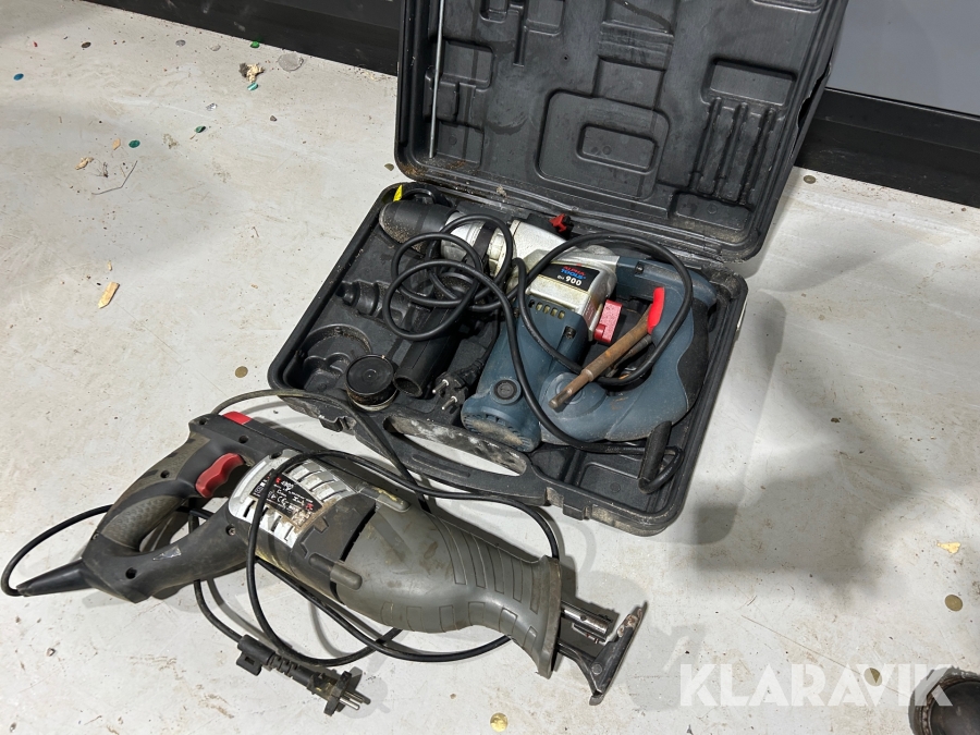 Tigersåg och borrmaskin Skil