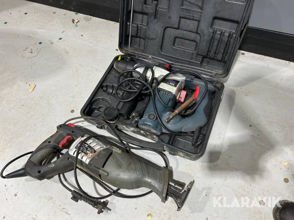 Tigersåg och borrmaskin Skil