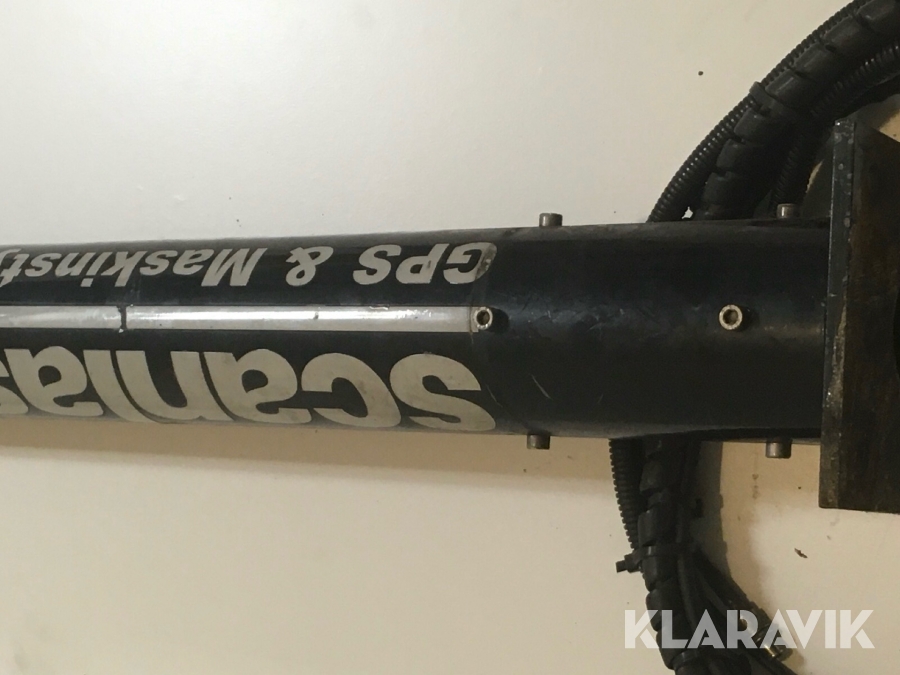 Motviktsmast Scanlaser för maskinstyrning