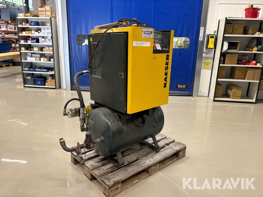 Kompressor Kaeser SM11-150 med tork