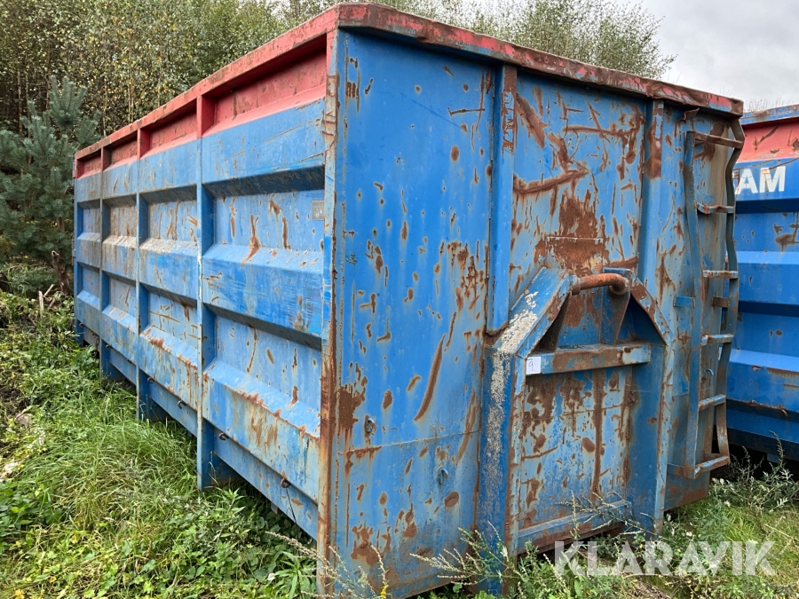 Lastväxlarcontainer 35 m3