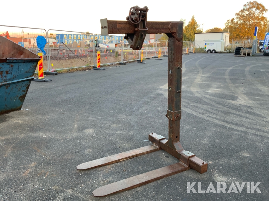 Pallgafflar för kran