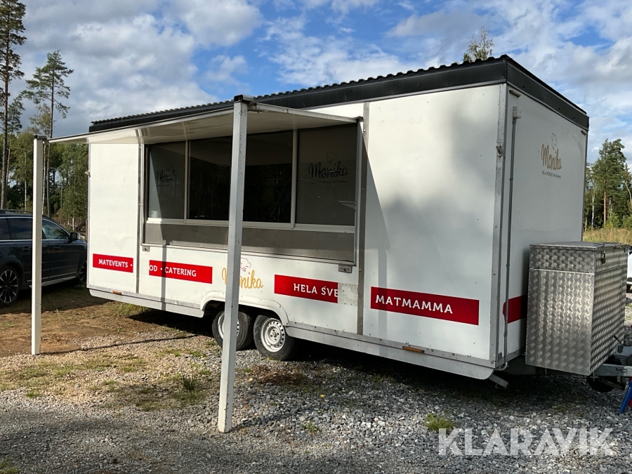 Matvagn/Foodtruck med komplett köksutrustning