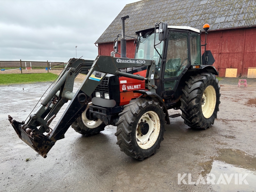 Traktor Valmet 365-4 med lastare
