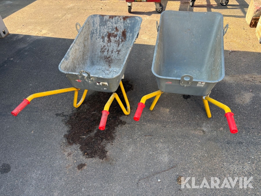 Brukskärra 2 st Ravendo
