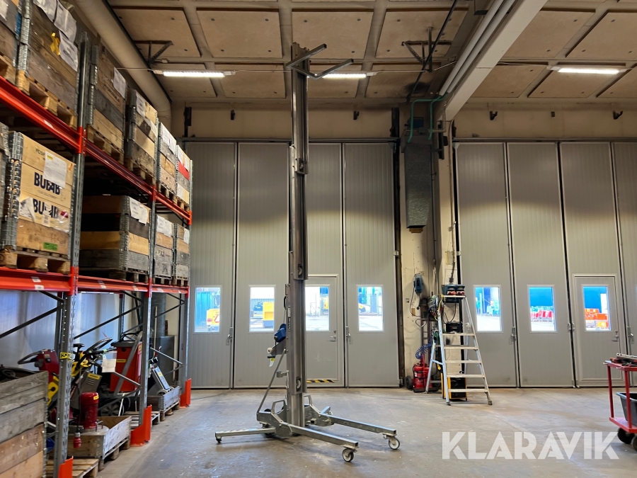 Matriallyft handvinsch Böcker Alplyft m620s4