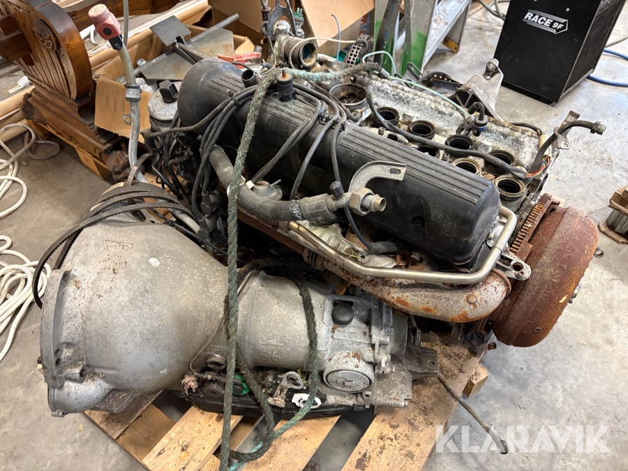 Motor och växellåda till Mercedes-Benz 500se w126