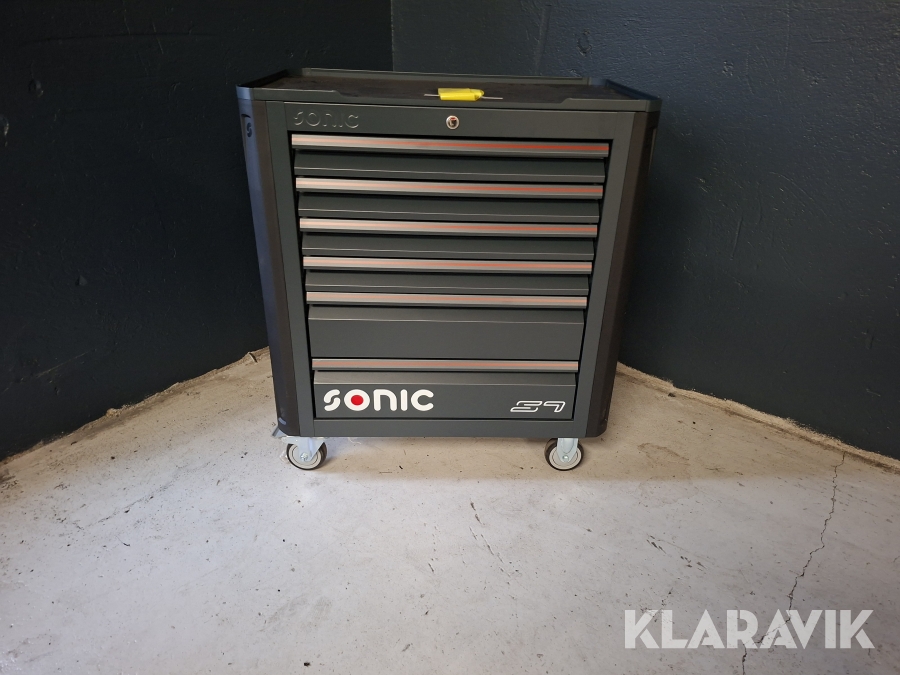Verktygsskåp Sonic S7 140-delar