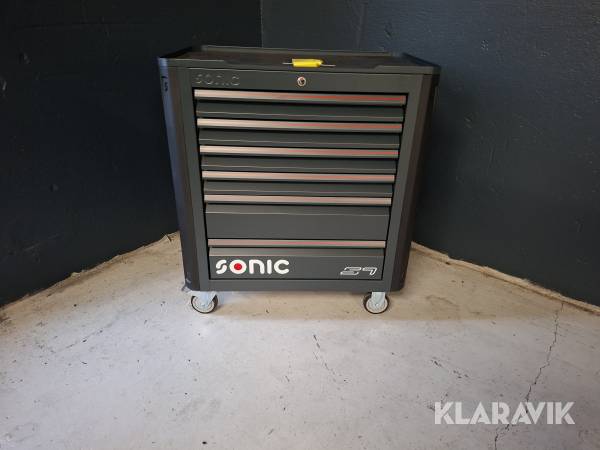 Verktygsskåp Sonic S7 140-delar
