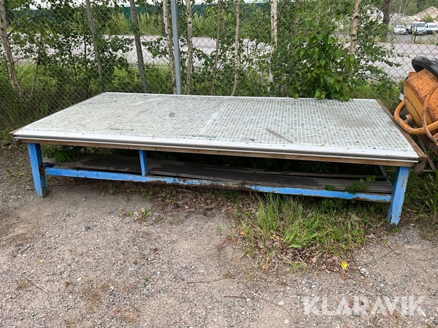 Monteringsbord 312x159cm