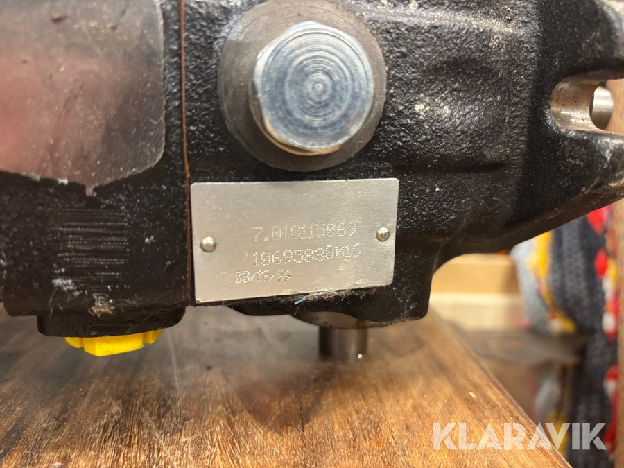 Hydraulisk pump dubbelpump