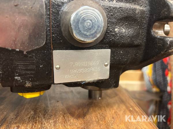 Hydraulisk pump dubbelpump