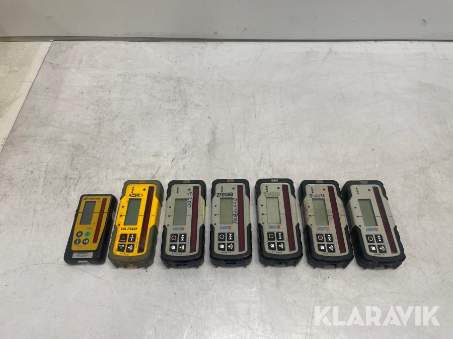Lasermottagare Topcon,Spectra, Androtec LS-1000,HL700, MTR-125RF