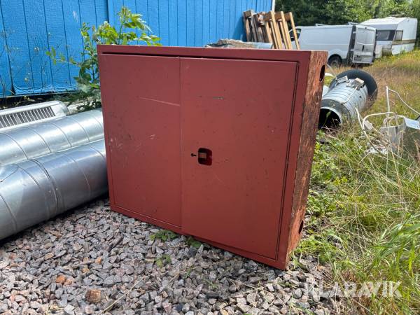 Brandskåp med slangvinda