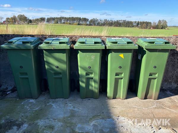 Sopkärl Pws 140Liter 5st