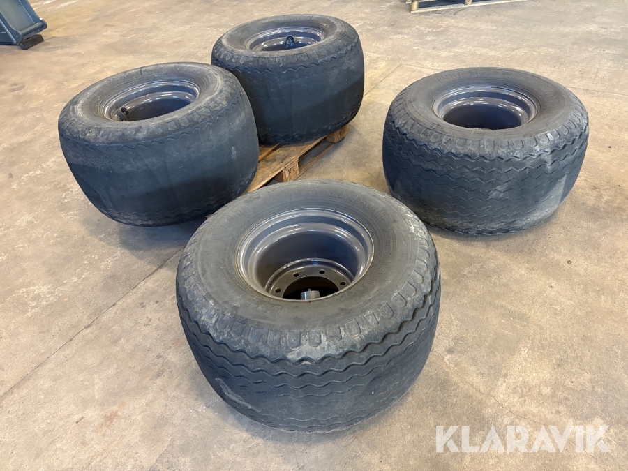 Vagnshjul / Hjul till schaktvagn 4 st