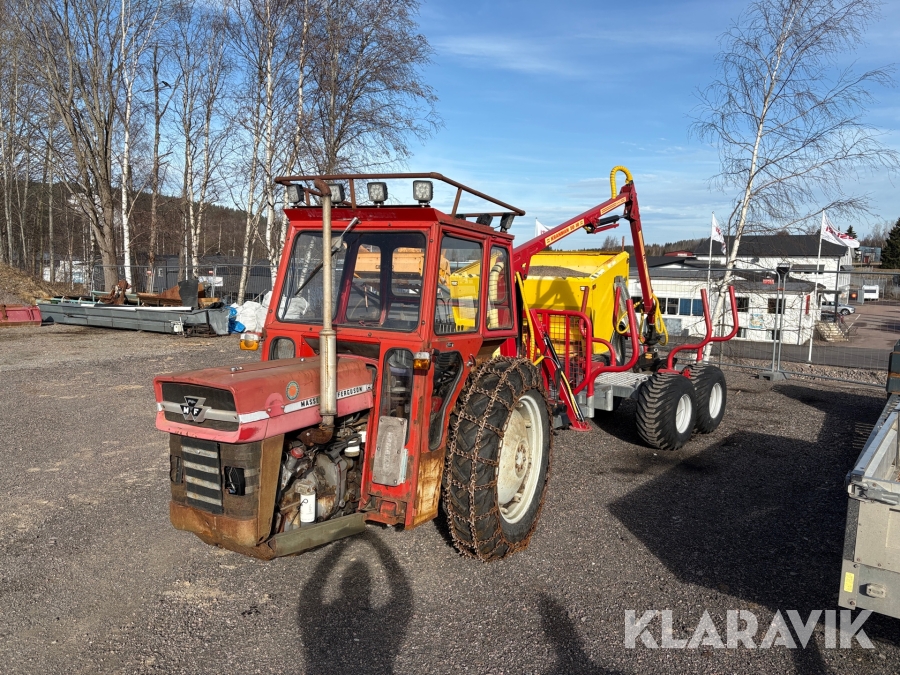 Miniskotare/Midjestyrd Massey Ferguson/Kranman