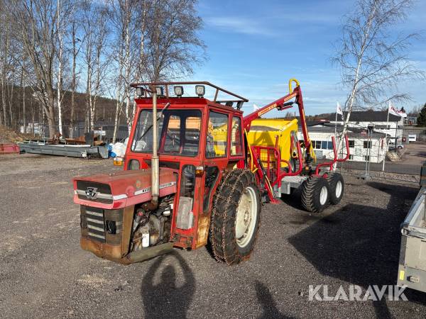 Miniskotare/Midjestyrd Massey Ferguson/Kranman