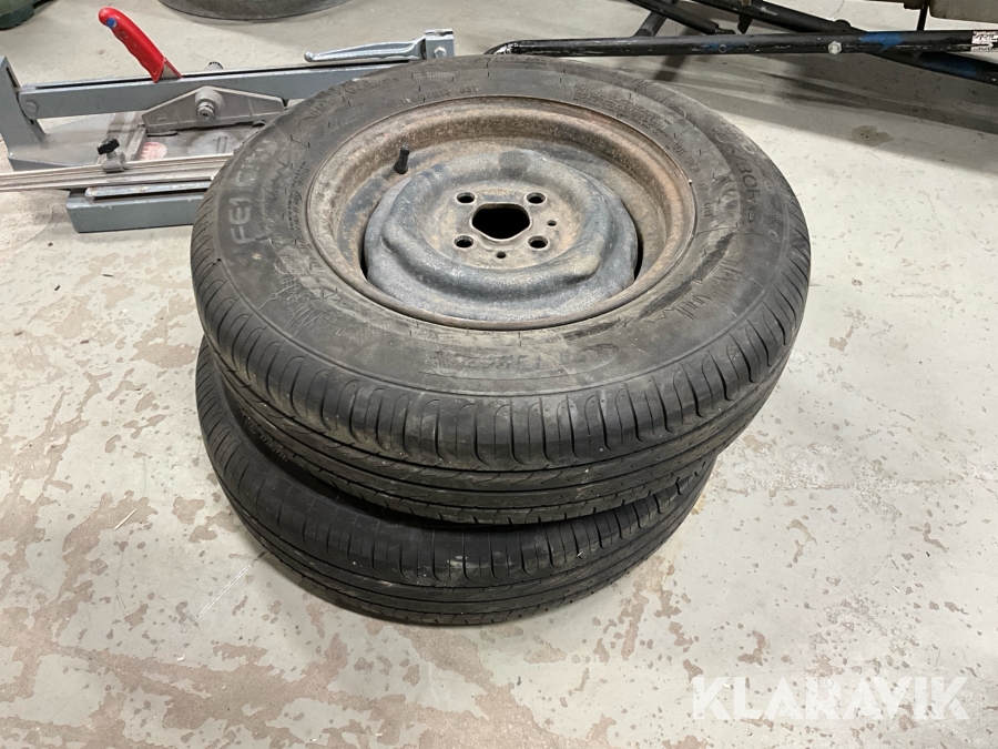 Däck GT Radial 165/80R13 med fälg